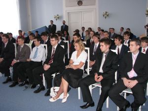 Fotografie – 2008 Předání maturitního vysvědčení