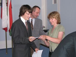 Fotografie – 2008 Předání maturitního vysvědčení