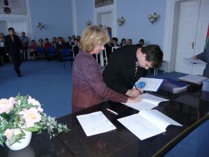 Fotografie – 2009 Předání maturitního vysvědčení