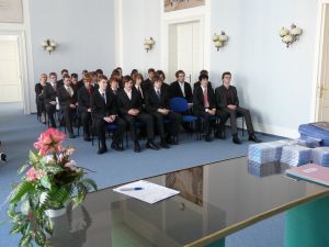 Fotografie – 2011 Předání maturitního vysvědčení