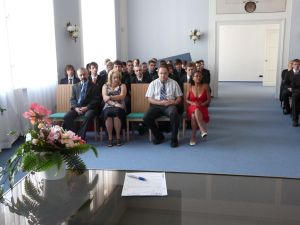 Fotografie – 2011 Předání maturitního vysvědčení