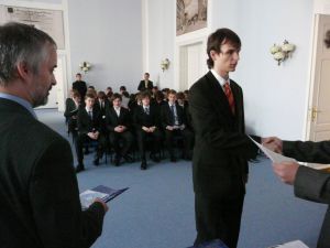 Fotografie – 2011 Předání maturitního vysvědčení