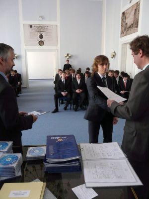 Fotografie – 2011 Předání maturitního vysvědčení