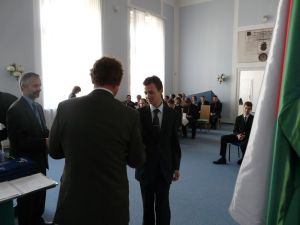 Fotografie – 2011 Předání maturitního vysvědčení