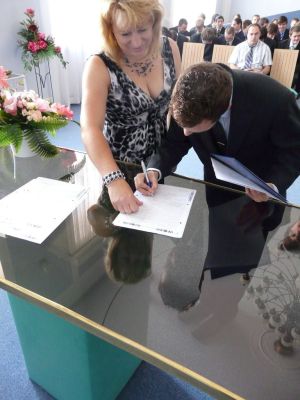 Fotografie – 2011 Předání maturitního vysvědčení