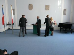 Fotografie – 2011 Předání maturitního vysvědčení