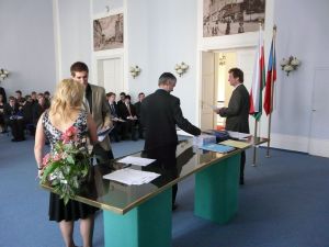 Fotografie – 2011 Předání maturitního vysvědčení