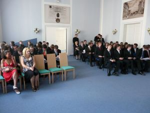 Fotografie – 2011 Předání maturitního vysvědčení