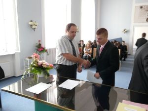 Fotografie – 2011 Předání maturitního vysvědčení