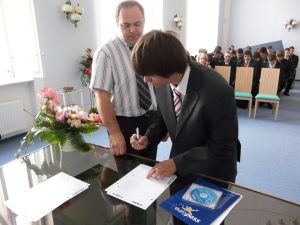 Fotografie – 2011 Předání maturitního vysvědčení