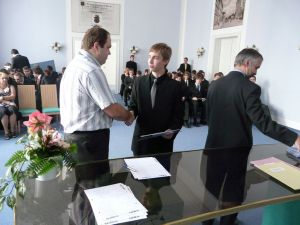 Fotografie – 2011 Předání maturitního vysvědčení