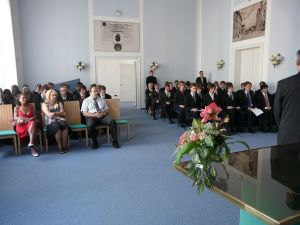 Fotografie – 2011 Předání maturitního vysvědčení