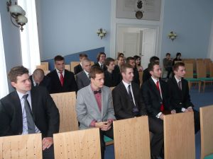 Fotografie – 2012 Předání maturitního vysvědčení
