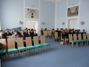 Fotografie – 2012 Předání maturitního vysvědčení