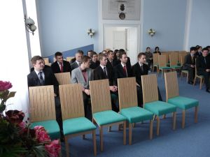 Fotografie – 2012 Předání maturitního vysvědčení