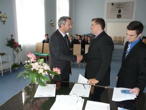 Fotografie – 2012 Předání maturitního vysvědčení