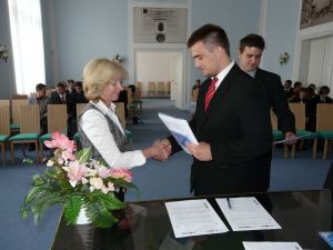 Fotografie – 2012 Předání maturitního vysvědčení