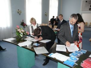 Fotografie – 2012 Předání maturitního vysvědčení