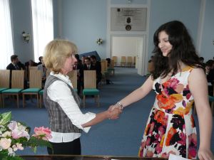 Fotografie – 2012 Předání maturitního vysvědčení