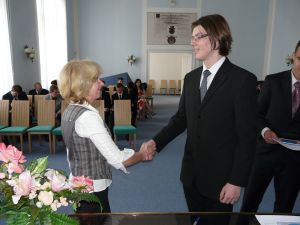 Fotografie – 2012 Předání maturitního vysvědčení