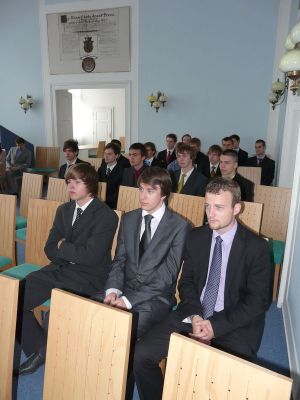 Fotografie – 2012 Předání maturitního vysvědčení