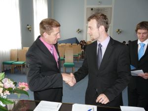 Fotografie – 2012 Předání maturitního vysvědčení