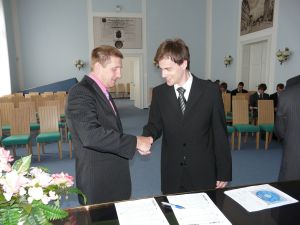 Fotografie – 2012 Předání maturitního vysvědčení