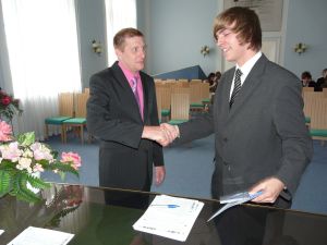 Fotografie – 2012 Předání maturitního vysvědčení