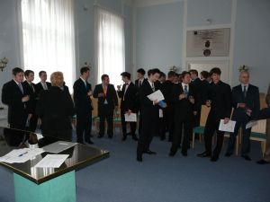 Fotografie – 2013 Předání maturitního vysvědčení
