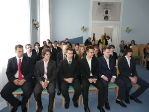 Fotografie – 2013 Předání maturitního vysvědčení