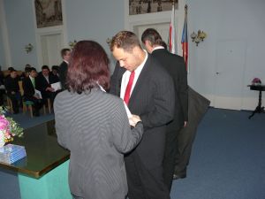 Fotografie – 2013 Předání maturitního vysvědčení