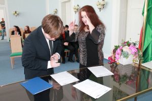 Fotografie – 2014 Předání maturitního vysvědčení