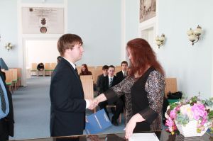 Fotografie – 2014 Předání maturitního vysvědčení