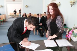 Fotografie – 2014 Předání maturitního vysvědčení
