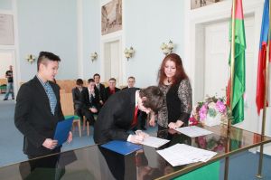 Fotografie – 2014 Předání maturitního vysvědčení