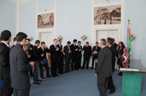 Fotografie – 2014 Předání maturitního vysvědčení