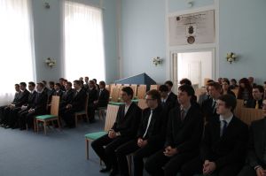 Fotografie – 2014 Předání maturitního vysvědčení