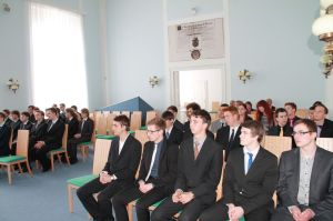 Fotografie – 2014 Předání maturitního vysvědčení