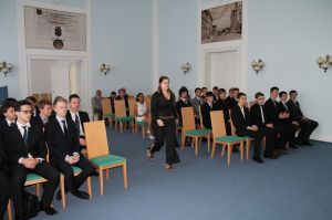 Fotografie – 2014 Předání maturitního vysvědčení
