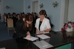 Fotografie – 2014 Předání maturitního vysvědčení