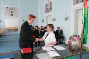 Fotografie – 2014 Předání maturitního vysvědčení