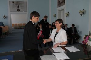 Fotografie – 2014 Předání maturitního vysvědčení