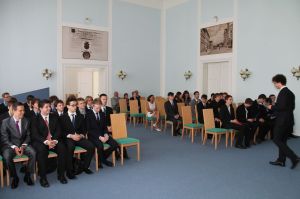 Fotografie – 2014 Předání maturitního vysvědčení