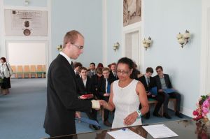 Fotografie – 2014 Předání maturitního vysvědčení