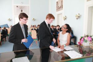 Fotografie – 2014 Předání maturitního vysvědčení