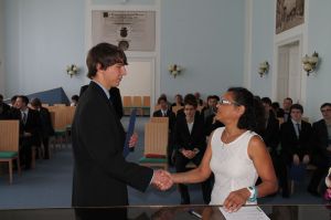 Fotografie – 2014 Předání maturitního vysvědčení