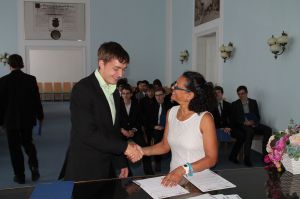 Fotografie – 2014 Předání maturitního vysvědčení