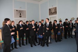 Fotografie – 2014 Předání maturitního vysvědčení