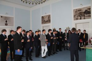 Fotografie – 2014 Předání maturitního vysvědčení