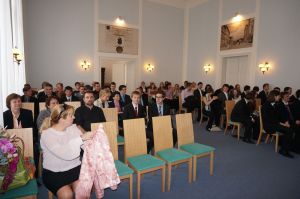 Fotografie – 2015 Předání maturitního vysvědčení